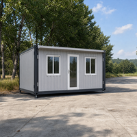 Maison conteneur préfabriquée en structure acier pour logement