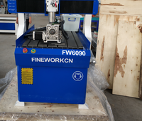 Nieuw hout carving machine diy onderdelen hobby 3d sculptuur slimme steen mini 4 as pantograaf cnc 6090 router