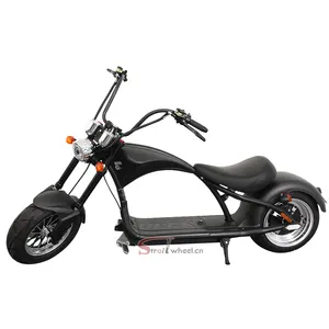 Sepeda 2000w 60v 20ah baterai EEC COC citycoco untuk penggunaan dewasa skuter listrik roda aluminium 12 inci