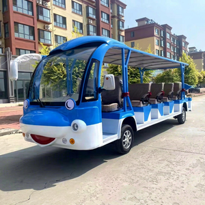 Bus électrique de tourisme de qualité supérieure pour l'accompagnement des clients dans les zones touristiques et les centres de villégiature en Chine - Product Image 1