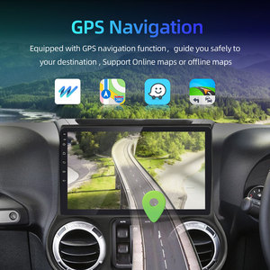 Reproductor de Navegación GPS para Auto Rhythm de 10 Pulgadas, Conexión Wifi Estable, para Viajes de Larga Distancia, Estéreo para Auto para Jeep JK Wrangler - Product Image 5