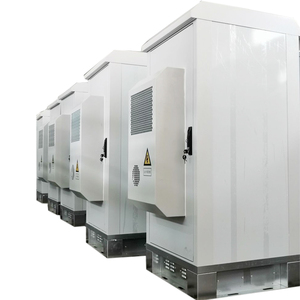 Armoire de télécommunication extérieure 19 pouces, capacité interne 32U, mini abri avec refroidissement AC 1500W - Product Image 1