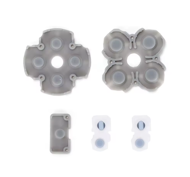 Rubber Conductive Pad BDM-01 for Sony PlayStation 5 Controller Replacement Silicone Pads Buttons Kit for PS5 Gamepad