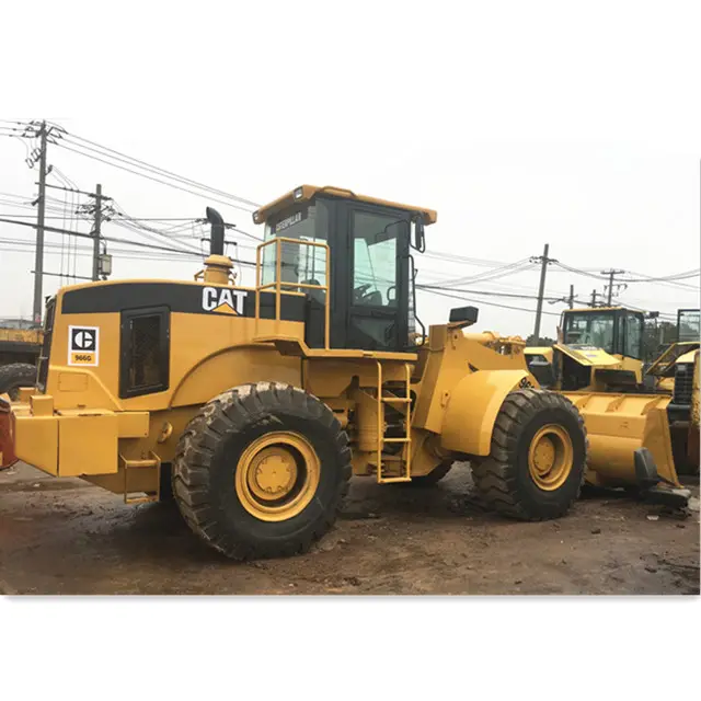 África venda quente caterpillar 966g 966 carregador de roda 6 toneladas carga de pagamento máquinas de construção para venda à bom preço