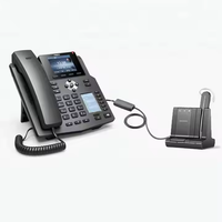 Telepon VoIP SIP Fanvil X4U Harga Pabrik Terlaris dengan 4 Jalur SIP Telepon IP