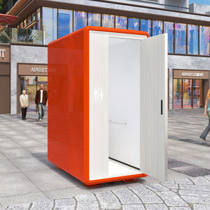 Baño Portátil Resistente con Lavabo Integrado y Sistema de Plomería Preinstalado Completo para Obras de Construcción y Grandes Eventos - Product Image 4