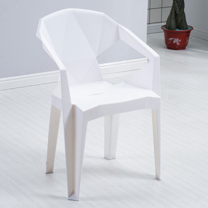 Silla de plástico para exteriores a bajo precio de salida de fábrica, silla de plástico colorida con uso de diseño Simple en comedor, dormitorio - Product Image 2