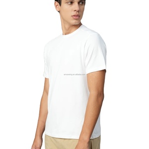 Ropa Ecológica y Sostenible, Camisetas Deportivas de Manga Corta con Cuello Redondo para Hombre, de Algodón, Bambú, Elastano, para Correr - Product Image 5