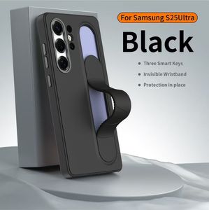 Chống sốc s25ultra điện thoại Covers Đối với Samsung S23 S24 S25 siêu điện thoại di động Trường hợp với dây đeo cổ tay - Product Image 2