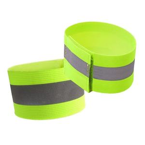 Chaleco de Seguridad Personalizable con Banda Reflectante Elástica para Muñeca, Brazalete Reflectante y Anillo para Pierna/Brazo para Deportes al Aire Libre y Ciclismo - Product Image 3