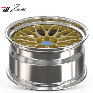 ZW 2 piezas forjadas 5x120 5x130 ruedas de aleación personalizadas para Porsche <span class=keywords><strong>911</strong></span> 992 997 BMW M5 F10 G90 18 19 20 21 22 pulgadas llantas - Product Image 5