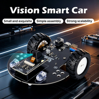 Kit de démarrage de projet éducatif STEM pour enfants : Robot intelligent programmable avec caméra ESP32 pour l'apprentissage du codage et de la programmation, compatible Arduino