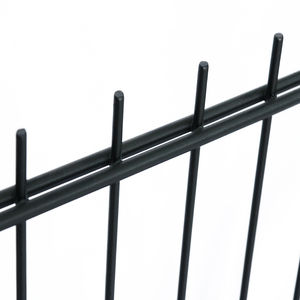 Panel de alambre doble Panel soldado Acero Ornamental Popular Unidad de puerta de valla - Product Image 2