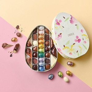 Hộp quà đựng trứng sô cô la nhiều màu sắc, bao bì thực phẩm tùy chỉnh, bao bì giấy sinh thái, hộp quà sô cô la sang trọng phục vụ lễ Phục Sinh, hộp quà kẹo Ramadan - Product Image 1