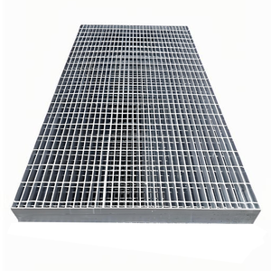 Matériaux de construction en métal 35x5mm Rampes de chargement soudées galvanisées à chaud Barre d'<span class=keywords><strong>acier</strong></span> Caillebotis en <span class=keywords><strong>acier</strong></span> galvanisé <span class=keywords><strong>Rampe</strong></span> de caillebotis en <span class=keywords><strong>acier</strong></span> - Product Image 1