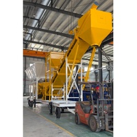 Nouvelle centrale à béton mobile entièrement automatique YHZG de 120 m³/h, à commande PLC, haute efficacité, pour mélange à sec, modèle 2026