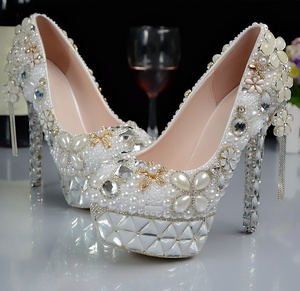 Nuevas sandalias de tacón alto con pedrería, elegantes y lujosas, para bodas, banquetes y fiestas, zapatos de tacón de aguja puntiagudos para mujer - Product Image 3