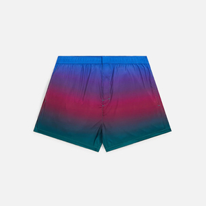 Custom <strong>Men's</strong> Windbreaker Track Set Gradient Sublimation Print Jacket Shorts Streetwear Outfit Casual Active Sportswear Running - Product Image 4