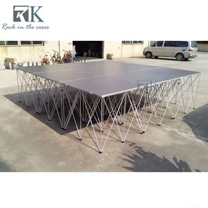 Plataforma de Escenario con Sistema de Bloqueo y Escenario Elevador Plegable de Aluminio para Eventos - Product Image 4