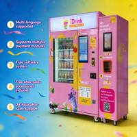 Distributeur automatique de smoothies surgelés ; Distributeur automatique de nourriture fraîche
