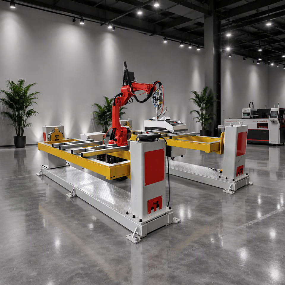 6 Axis Industrial Robot Laser Welding Machine with Guide Rail Option ...
