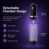 Simulador de Vagina a Presión Hurricane Smart, Dispositivo de Entrenamiento, Masaje por Succión, Bomba, Estimulador de Pene Fleshlight, Juguete Sexual para Adultos, USB
