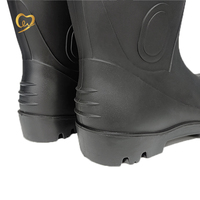 Obtenez un souhait logo personnalisé couleur 10 pièces ensemble bout en acier anti-crevaison anti-dérapant bottes de gomme