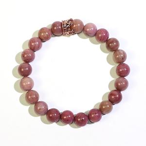 ขายส่งสร้อยข้อมือลูกปัดคริสตัลทรงมงกุฎ 8 มม. ยี่ห้อ Aonaya สำหรับทุกเพศ ดีไซน์ทันสมัย ยืดหยุ่น รูปทรงกลม เหมาะเป็นของขวัญวันครบรอบแต่งงาน - Product Image 4