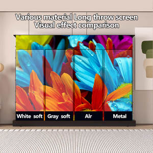 Écran de <span class=keywords><strong>projection</strong></span> électrique en cristal <span class=keywords><strong>gris</strong></span> ALR de 84 pouces, écran de <span class=keywords><strong>projection</strong></span> électrique 4K - Product Image 3