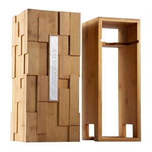 Caja <span class=keywords><strong>de</strong></span> <span class=keywords><strong>Madera</strong></span> para una Sola Botella <span class=keywords><strong>de</strong></span> Vino, Licor o Vodka, Diseño Nuevo <span class=keywords><strong>de</strong></span> Fábrica OEM, para el Día <span class=keywords><strong>del</strong></span> <span class=keywords><strong>Padre</strong></span> - Product Image 3