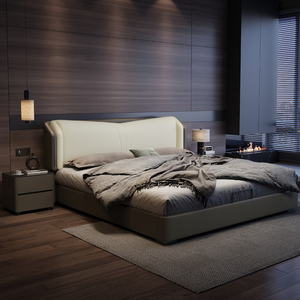Meubles <span class=keywords><strong>de</strong></span> chambre à coucher en <span class=keywords><strong>bois</strong></span> <span class=keywords><strong>de</strong></span> luxe moderne, lits rembourrés doux, <span class=keywords><strong>lit</strong></span> double king size, ensemble <span class=keywords><strong>de</strong></span> cadre <span class=keywords><strong>de</strong></span> <span class=keywords><strong>lit</strong></span> avec tête <span class=keywords><strong>de</strong></span> <span class=keywords><strong>lit</strong></span> design avec rangement - Product Image 1