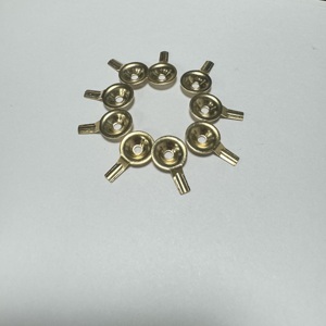 2.5/3.5/4.0mm 黄铜镀镍母头心电图按扣式按钮，带端子和易焊接线，医用电极 1P - Product Image 1