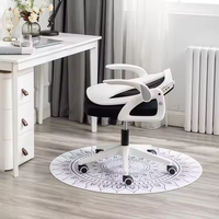 Chaise de bureau ergonomique pivotante en maille 2D de luxe moderne à faible coût Yike 2025, chaise de bureau pliable pour chambre d'enfant