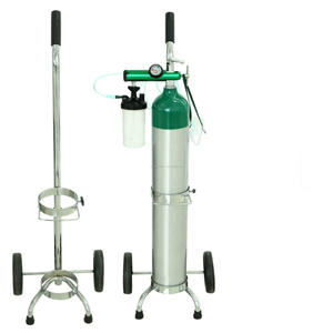 Bouteille d'oxygène et de dioxyde de carbone médicale haute pression 2,6 L/4 L/10 L, en alliage d'aluminium léger, pour usage industriel, certifiée DOT - Product Image 2