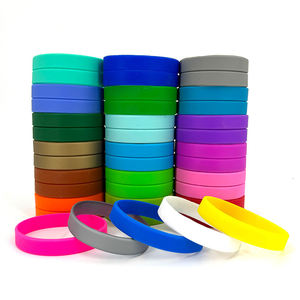 Pulseras de Silicona Personalizadas 2026, Crea tus Propias Pulseras de Goma de 12mm, Ecológicas, con Mensaje y Logotipo Impresos, Alta Promocionalidad - Product Image 1