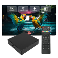 Boîtier TV Android RK3518 14 2 Go 16 Go WiFi 6 4K Lecteur Multimédia Intelligent avec Télécommande Vocale pour Vente en Gros Mondiale