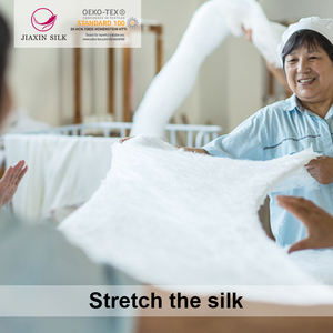 맞춤형 OEM 공장 고품질 실크 이불 내부 흰색 실크 이불 코어 실크 채워진 이불 - Product Image 3