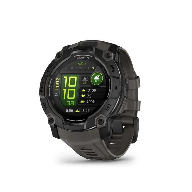 ETBC Best Selling Garmins Instinct 3 50mm AMOLED Display Rugged Outdoor GPS Smartwatch