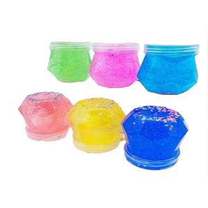 Kit de slime populaire : Remplisseurs de cadeaux DIY, colle à slime à dégradé de couleur, jouets, boue cristalline nacrée - Product Image 5