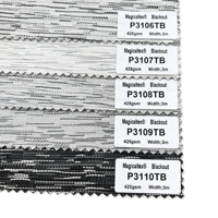 Tissu occultant pour stores enrouleurs MagicalTex P3100TB, texture tissée, polyester, noir
