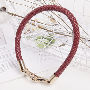 Chất Lượng 47Cm PU Da Bện Dây Thừng Túi Xử Lý DIY Thay Thế Túi Xách Ví Dây Đeo Xử Lý Túi Phụ Kiện - Product Image 5