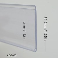 Hiplastiques ESL tablette papier électronique affichage des prix étiquette signe porte-étiquette avec ruban adhésif