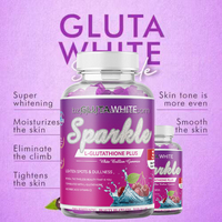 Personnalisable Marque Privée Complément Santé Complément Éclaircissant Blanchiment De La Peau Collagène Gluta Blanc L-Glutathion Plus Gummies