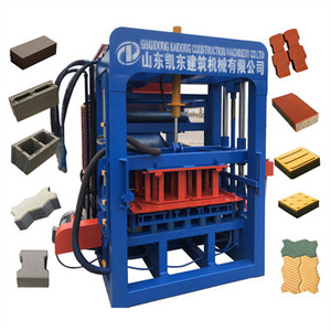 KAIDONG <span class=keywords><strong>QT4</strong></span>-15B 8-Zoll Hohlblockmaschine Vollautomatische Zementziegel-Produktionslinie mit Getriebe & Lager - Product Image 3