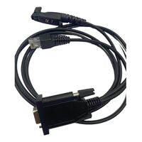 Kabel Pemrograman Plastik 2-in-1 8pin untuk Radio Genggam & Mobile Standar Kenwood Motorola dan Vertex
