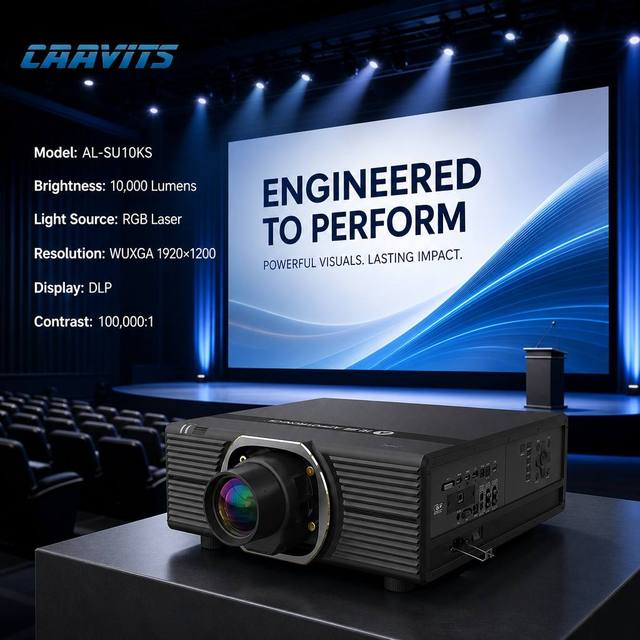 Appotronics Laser Projector 8000-15000 Lumens WUXGA 4K DLP Edge Blending & Projection Mapping for Museum & Building Exhibitions