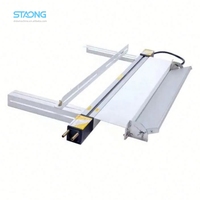 Plaque de signalisation en plastique PVC avec réglage d'angle, plaque de positionnement, machine à plier le plastique acrylique à chaud, plieuse manuelle chauffante