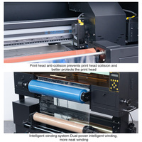 Impresora UV DTF Senchro de 60 cm (24 Pulgadas) 2 en 1 para Impresión y Laminación, Cabezal de Impresión Epson I3200, Tinta UV Nueva, 1 Año de Garantía, Automática, RIIN