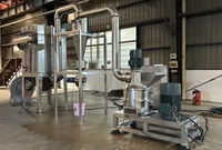 Moulin Classificateur d'Air WFJ pour Épices, Herbes, Gingembre, Curcuma, Sucre, Cacao, Riz, Blé, Farine – Pulvérisateur ACM pour Poudre Fine