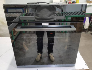 <span class=keywords><strong>Horno</strong></span> eléctrico de cerámica integrado de 60cm de pared simple, aparato <span class=keywords><strong>para</strong></span> hornear y pasteles de 75L, <span class=keywords><strong>horno</strong></span> doble <span class=keywords><strong>para</strong></span> uso doméstico y hotelero, Material de vidrio - Product Image 2